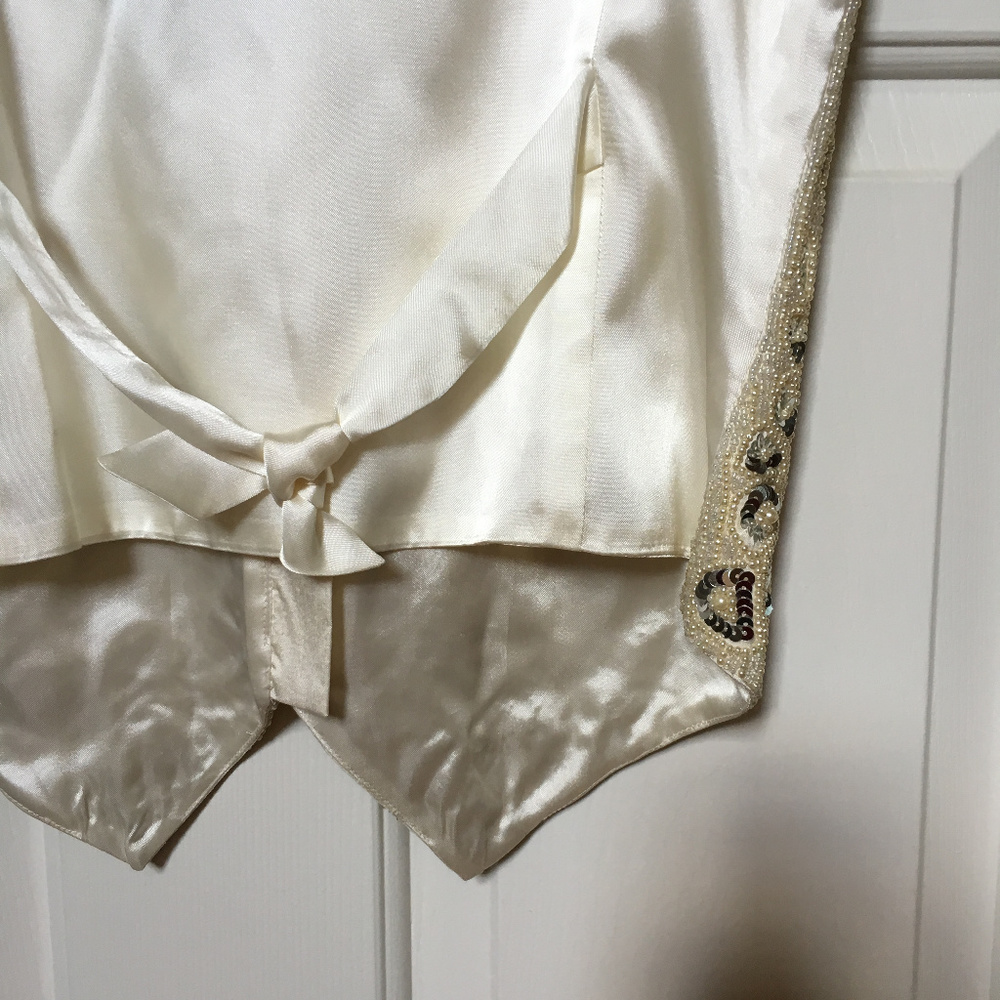 Liz Claiborne embellishments Vest size Petite - Picture 7 of 8